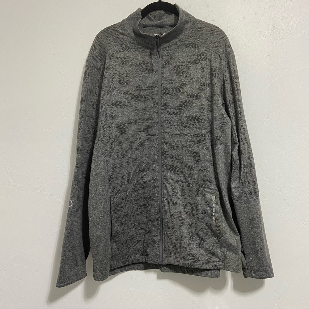 OGIO Endurance Sonar Full Zip Jacket Gray OE702 Men's XL